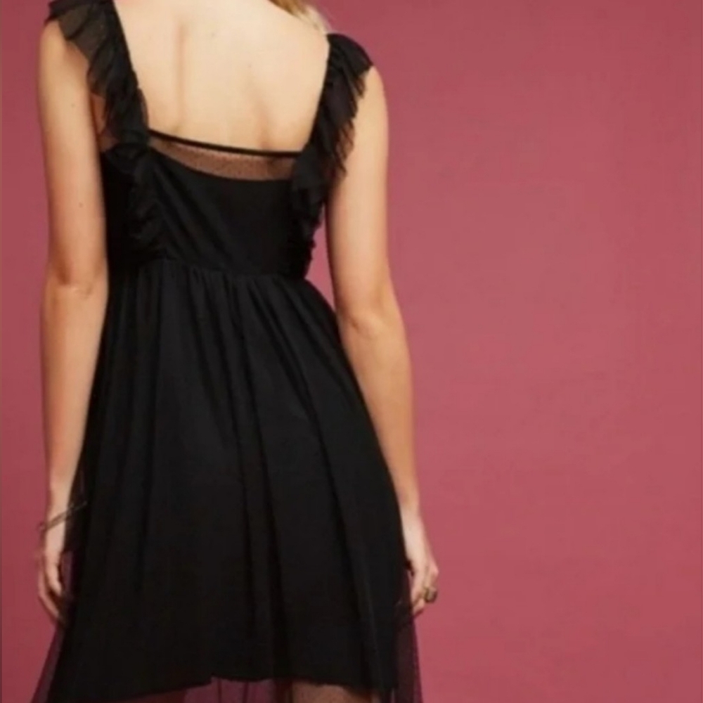 EUC Maeve Swiss Dot Dress by Anthropologie Small - Picture 4 of 12